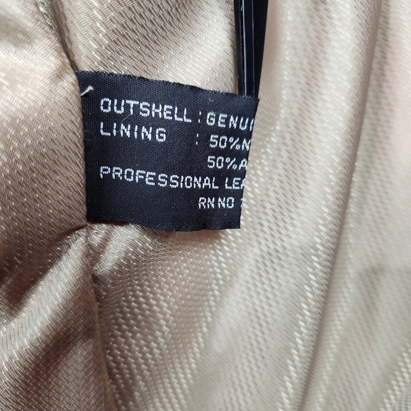 Vintage Adler Collection Leather Jacket Snakeskin Print Women's Size Medium - Picture 7 of 12